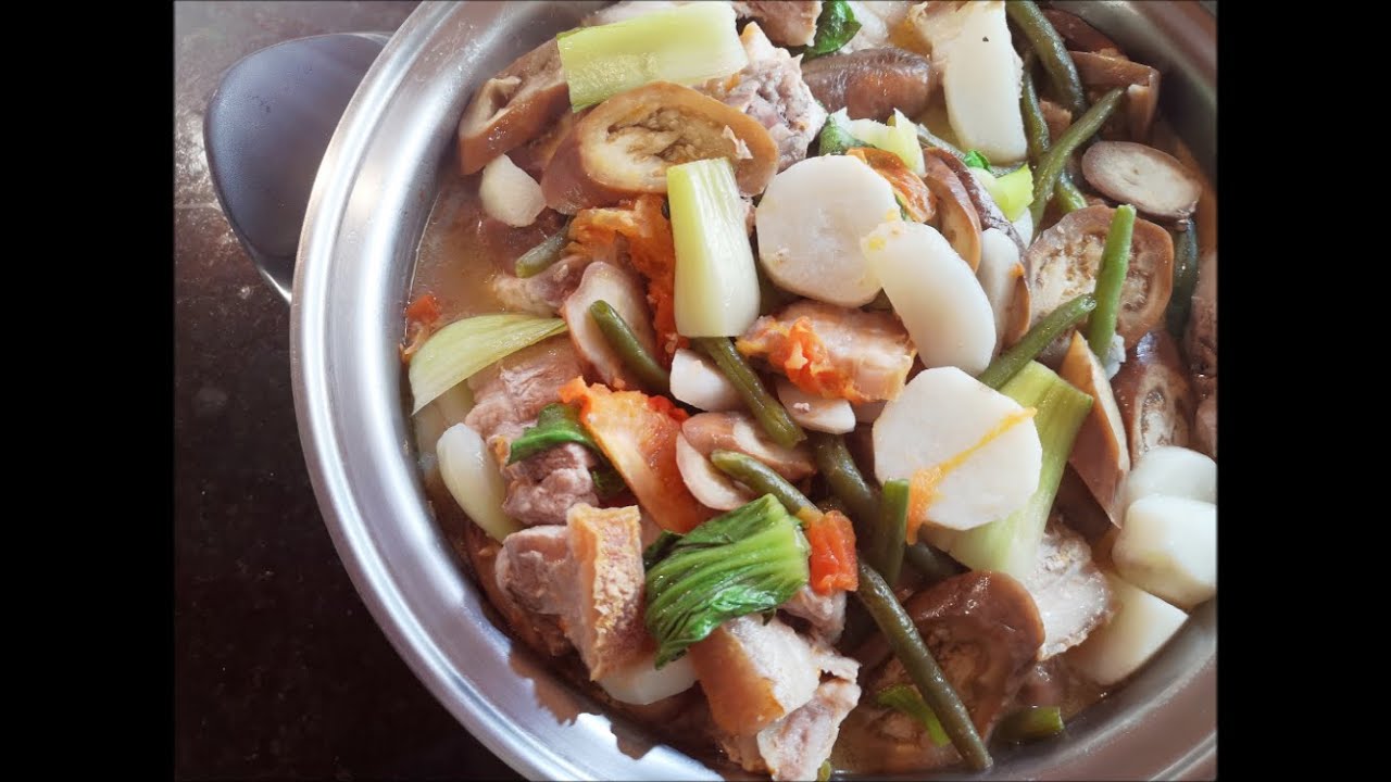 Waterless Pork Sinigang - Very easy steps in saladmaster EOC