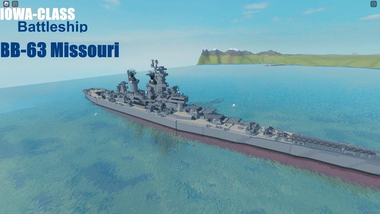 Plane Crazy showcase / BB-63 Missouri (Iowa-class Battleship)