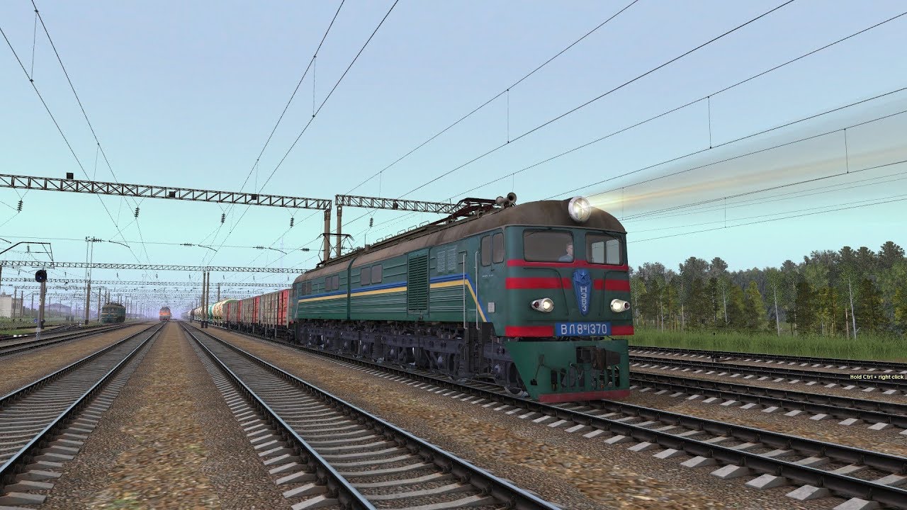 -Trainz 12- Мануалы. Запуск ВЛ8М- 1370