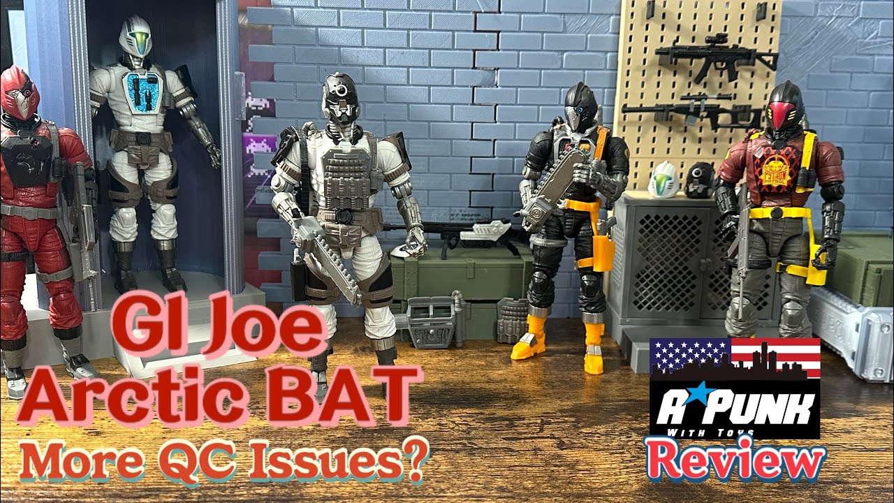 GI Joe Arctic BAT….Hasbro again with QC issues?