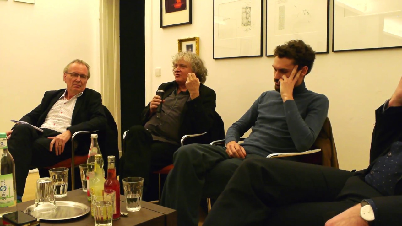 Lars Dreiucker Talks, Victor Aouizerat, Carl Hegemann, Christoph Menke, 06.12.2017