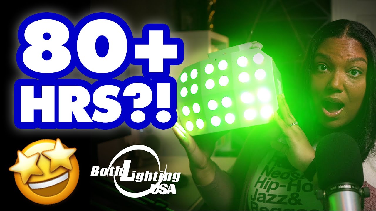 Эти беспроводные DJ-светильники проработали более 80 часов?! | Полный обзор Spider Wash | Both Li...