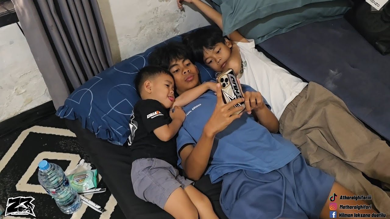 KEGIATAN M ATHAR SAAT PEMULIHAN DI RUMAH BERSAMA KELUARGA‼️