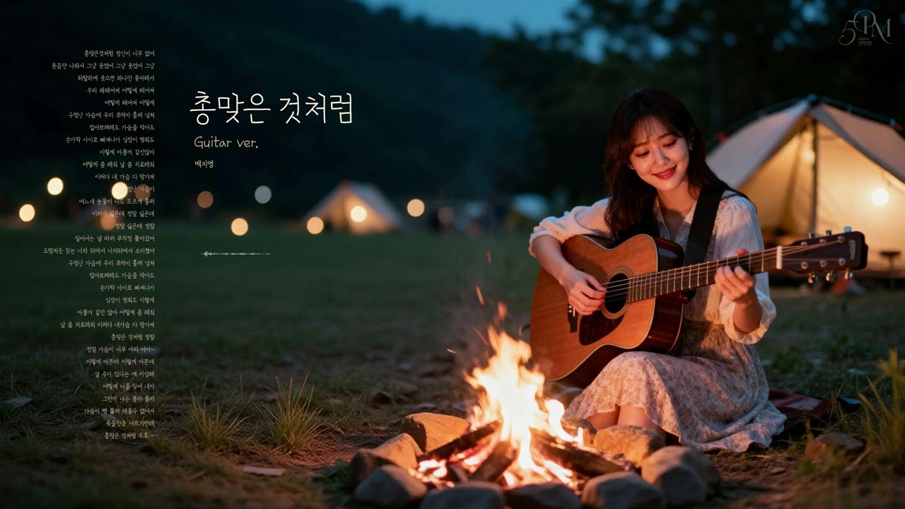 백지영 - '총맞은 것처럼' 어쿠스틱 기타 Cover🔊 #acousticguitar #music #coffeetime #guitarcover