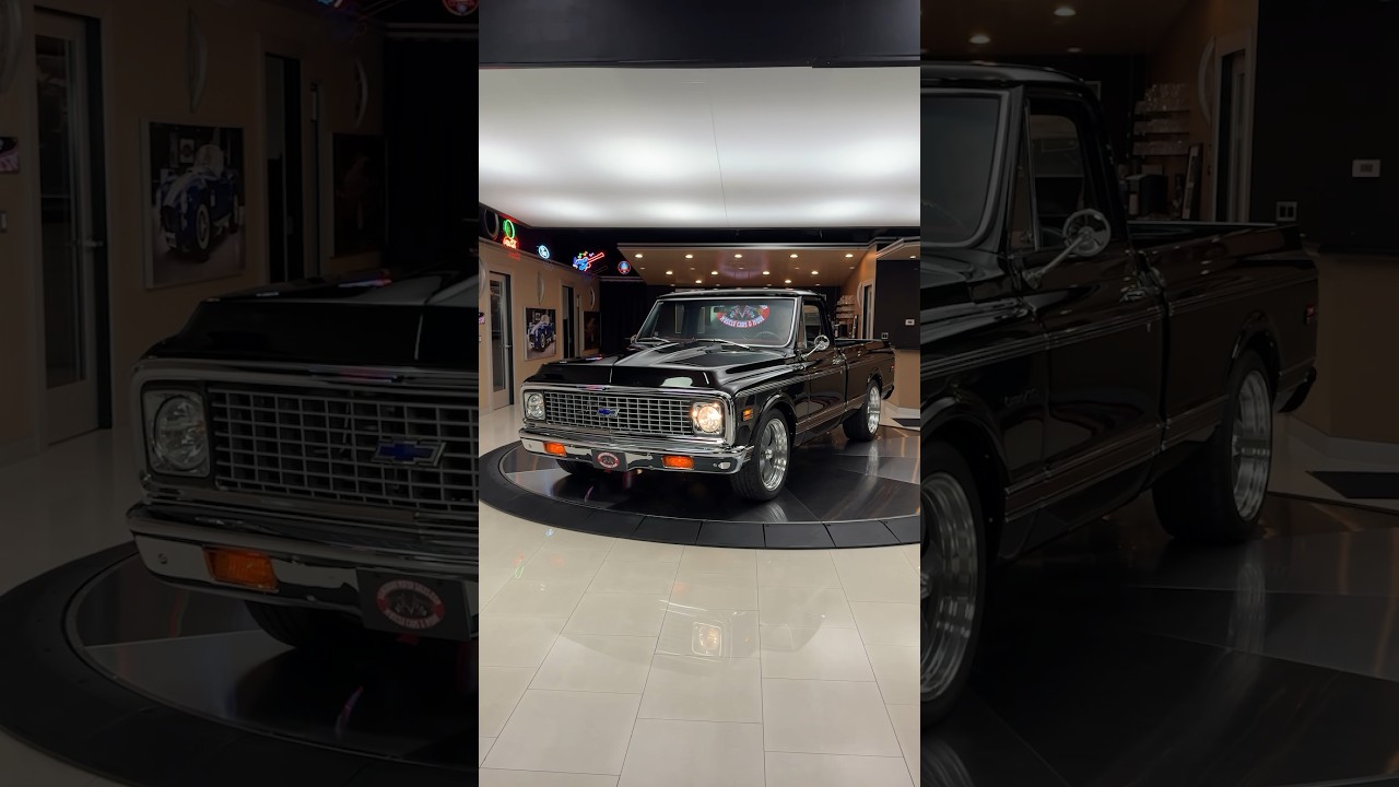 Take a peek at this 1971 Chevrolet C10 Pickup Restomod 😎 Available Now!
