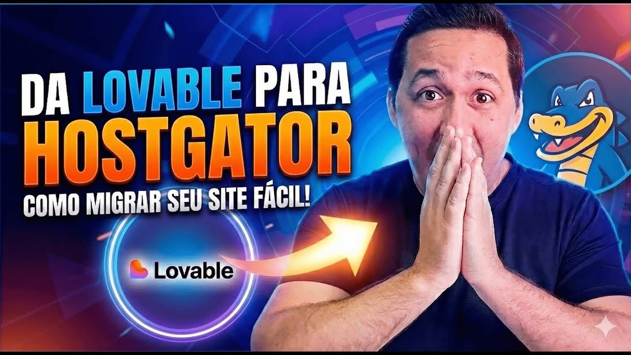Como Hospedar Seu Site da Lovable na HostGator (cPanel Passo a Passo)