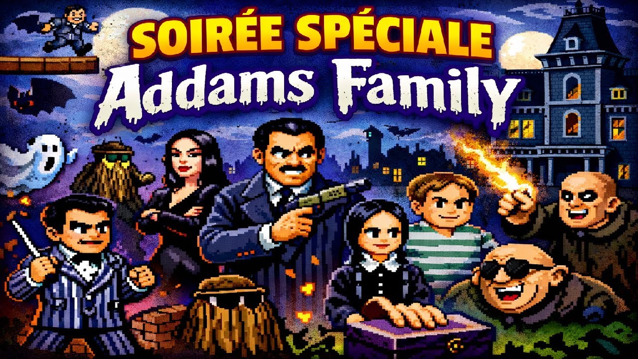 Test et comparaison des jeux de la famille Addams (Addams Family)