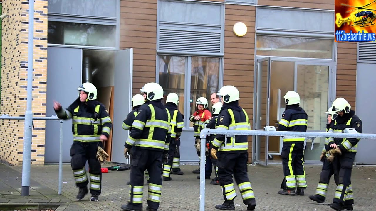 Brand in het Fioretti College de Muntelaar in Veghel