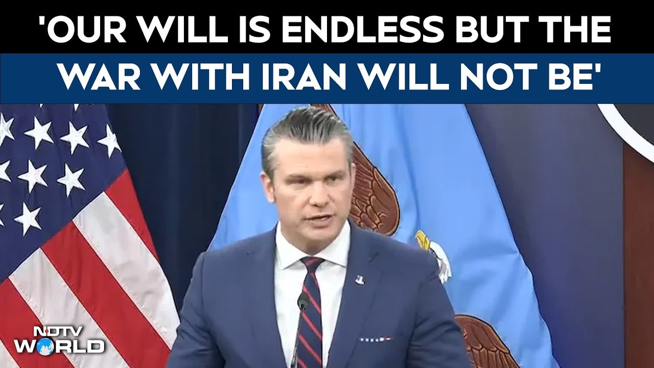 Iran US War | 'Our Will Is Endless' But The War With Iran Will Not Be: Pete Hegseth