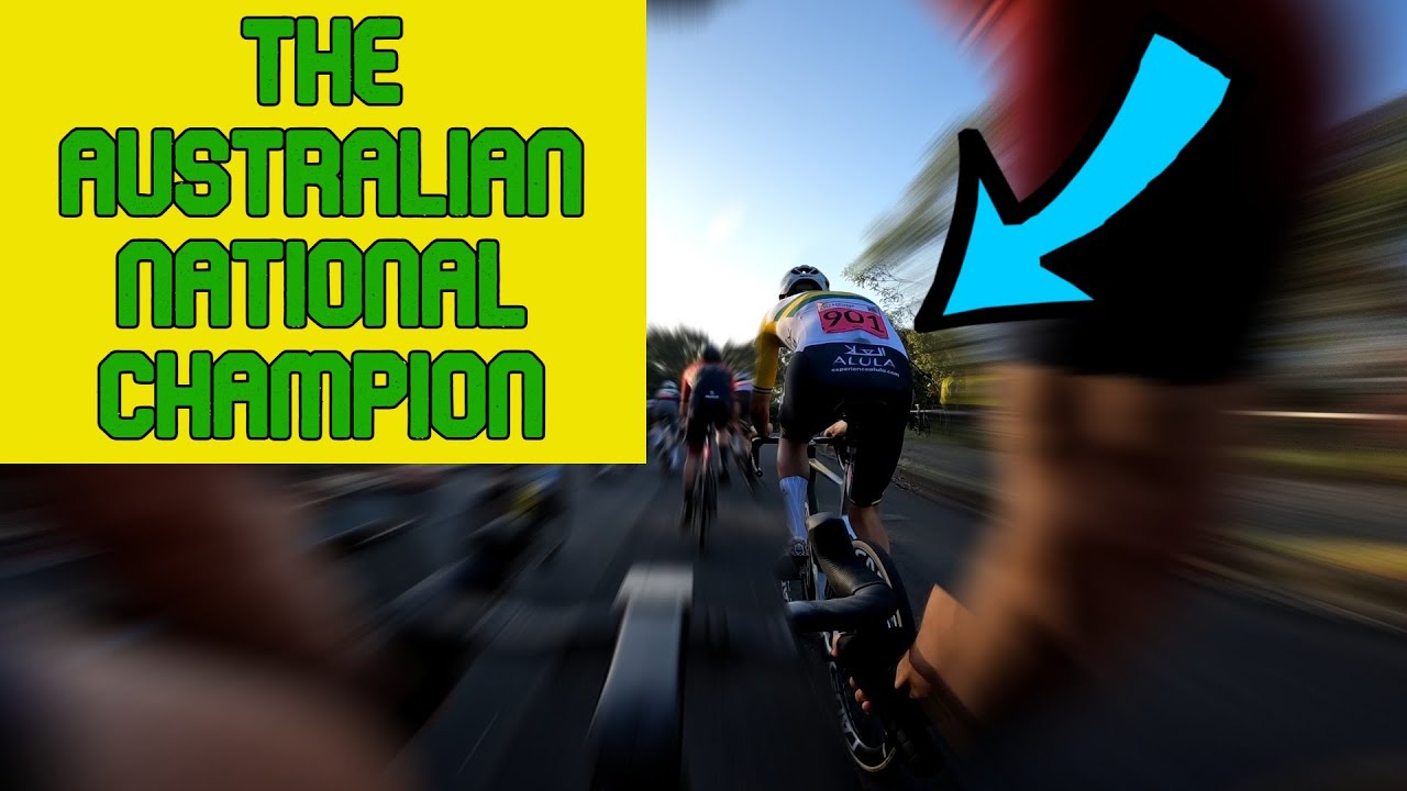 Australian National Champion Races Local Crit! | Teardrop A Grade