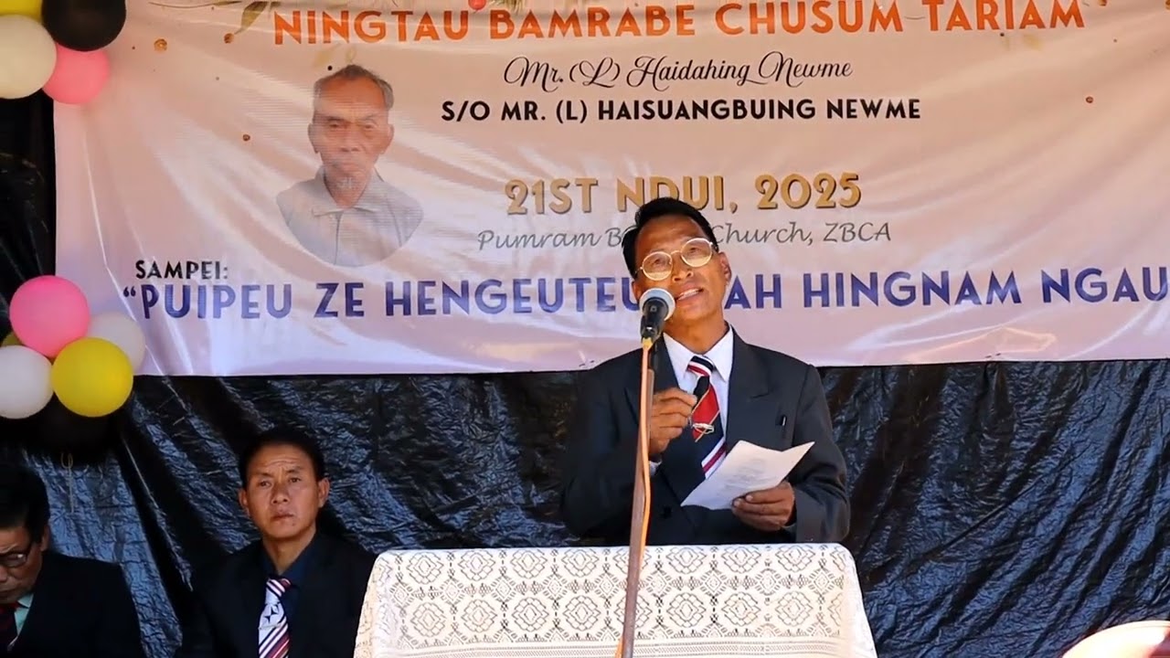 Late Mr Haidahing Newme Memorial stone program 2025 Episode 2