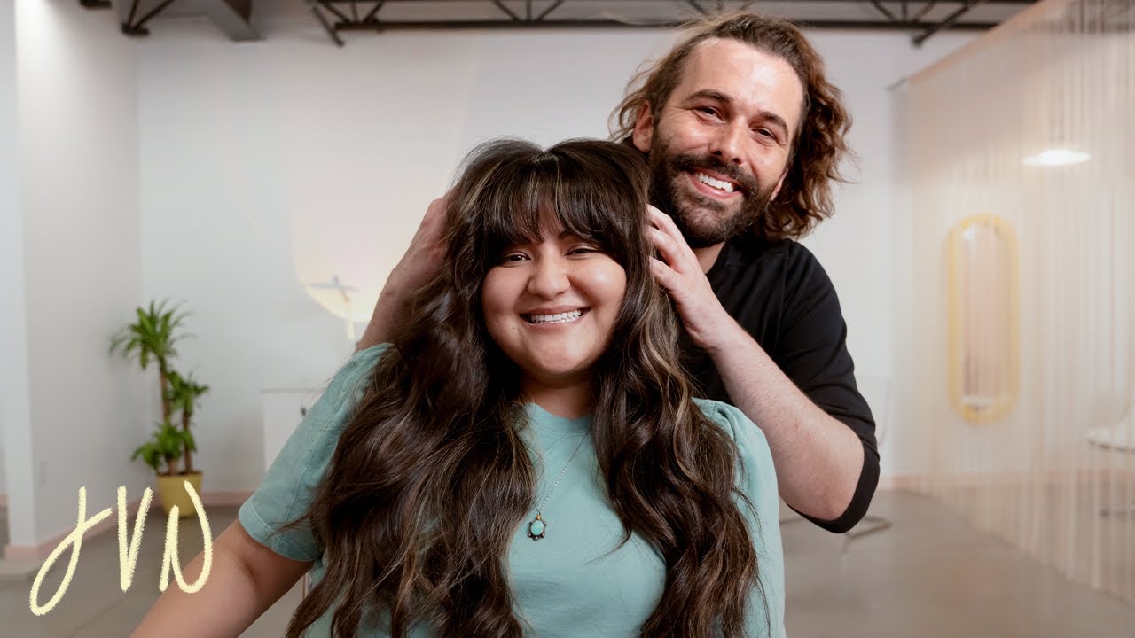 Hair Therapy: Highlights and Styling with Julie | Hair Tutorials | Jonathan Van Ness
