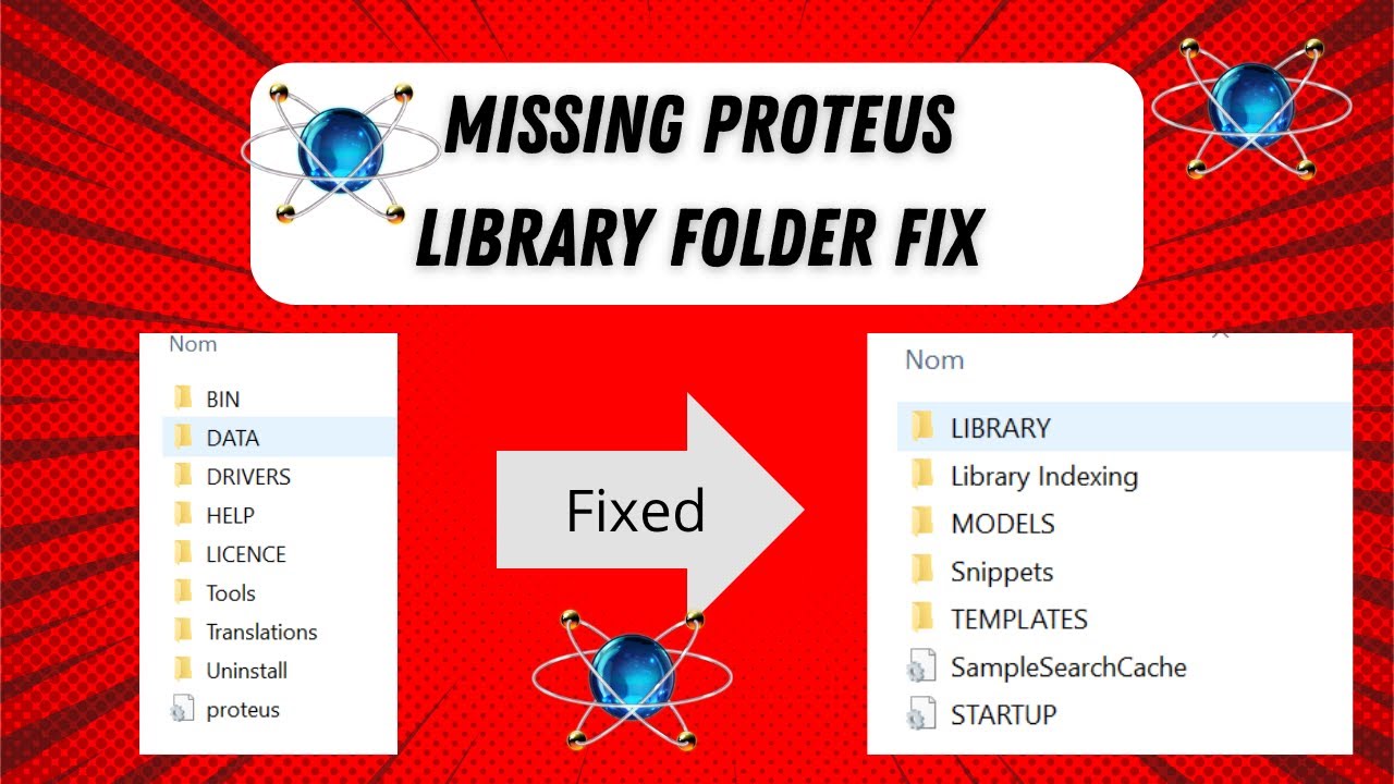 how to add library in proteus