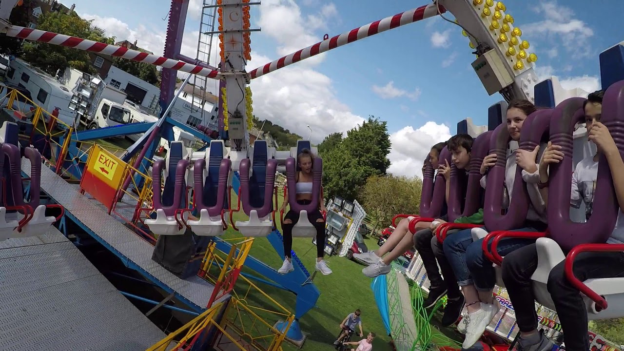 Nicky & Asa Shaw's Freak Out On Ride at Rye Summer Fair 2019