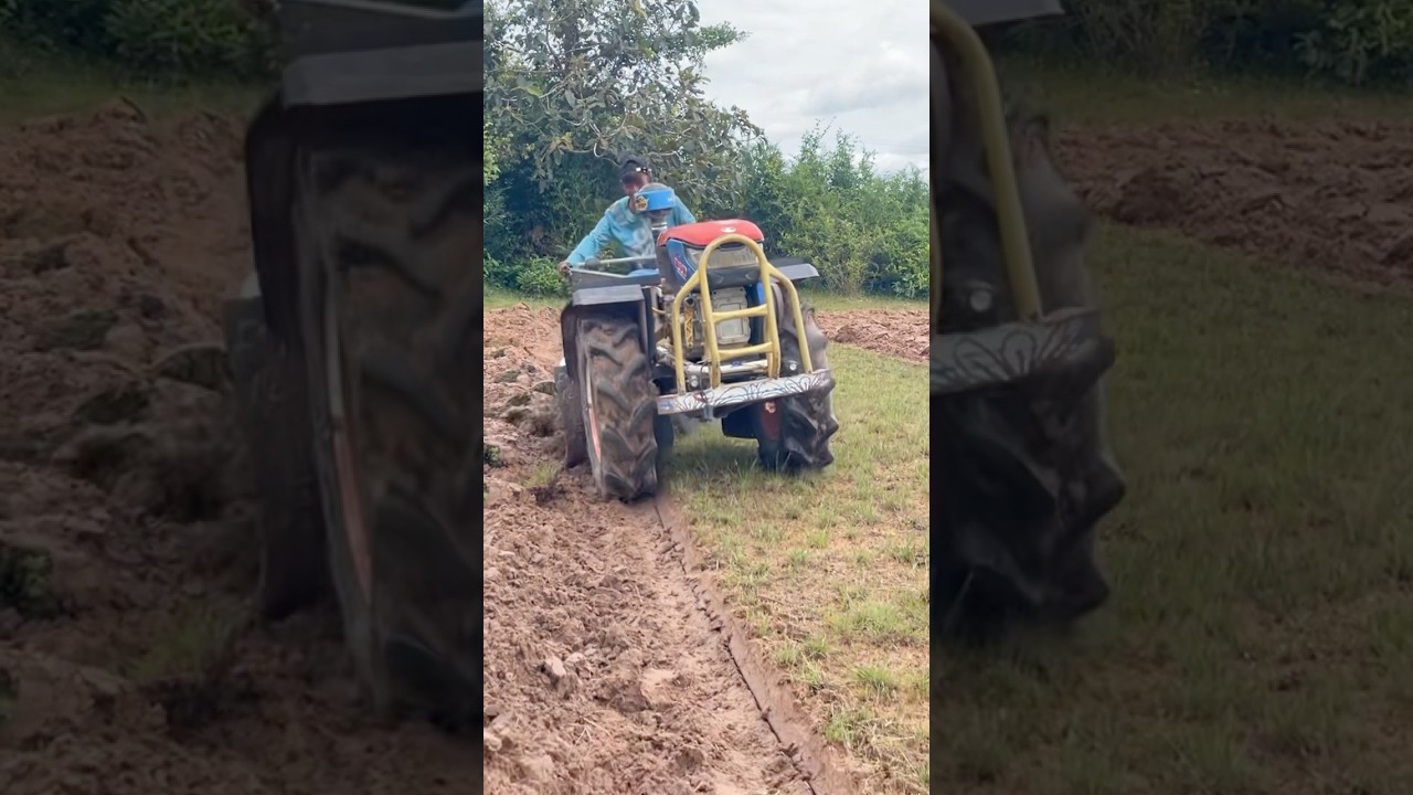 Kubota ZT 155 Plowing #automobile #machinerychannel #farmmachinery