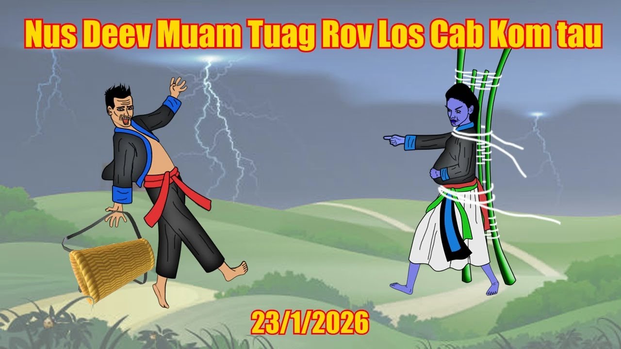 Nus Deev Muam Tuag Los Cab Kom Tau 24/1/2026