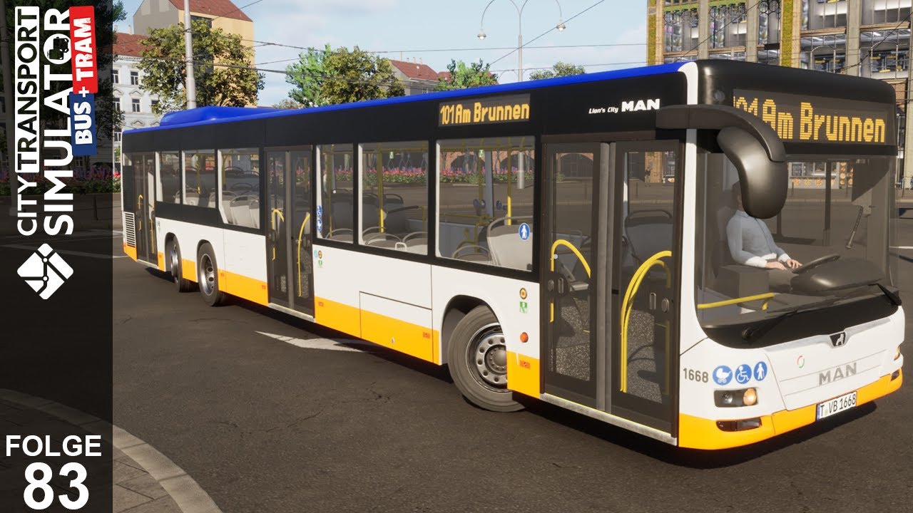 NEUE GT6 Tram UND MAN Lion's City A26 & A47 | City Transport Simulator🚉 | #083 | LET'S PLAY | 🔴LIVE