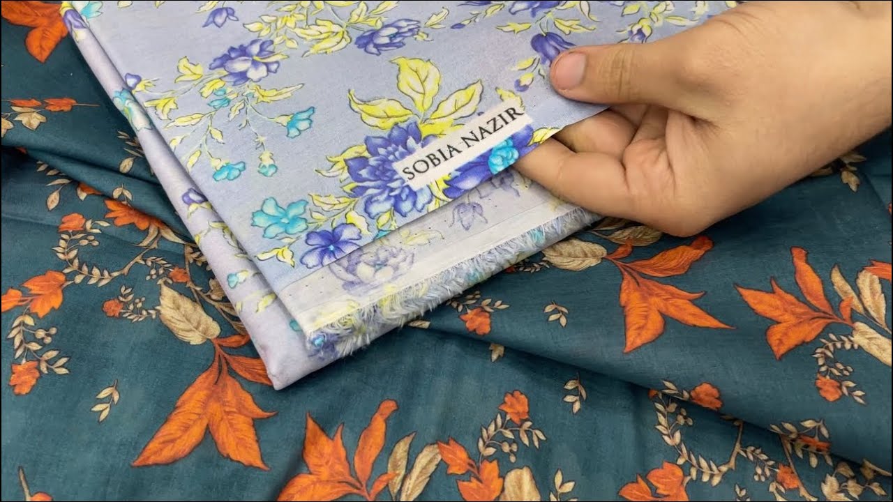Sobia Nazir -Bareeze mix brand lawn 2PC|lets lawn 2PC vol sale and MTJ international wash n Wear 