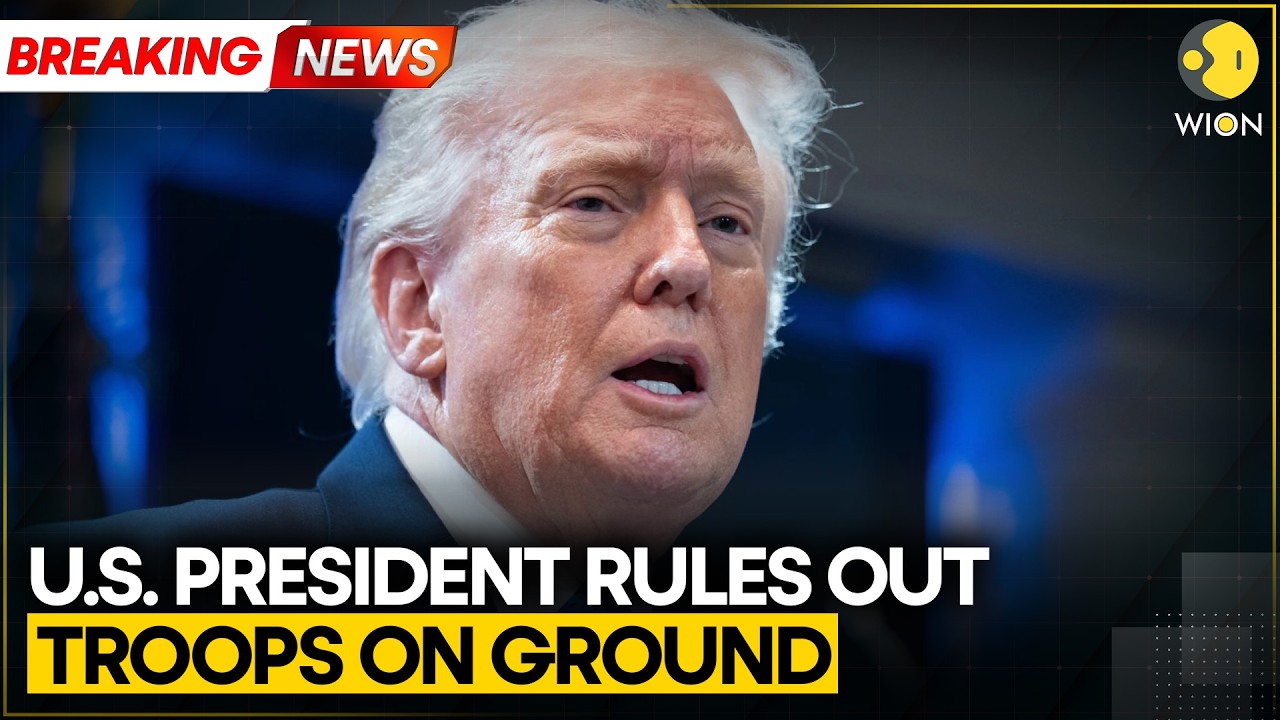 US-Israel in War with Iran: Trump Rules Out Ground Invasion of Iran as 'Waste of Time' | Breaking