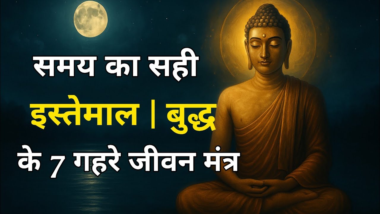 समय का सही इस्तेमाल | बुद्ध के 7 गहरे जीवन मंत्र