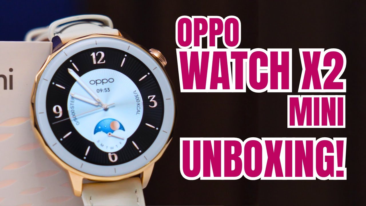OPPO Watch X2 Mini UNBOXING & Quick Review!