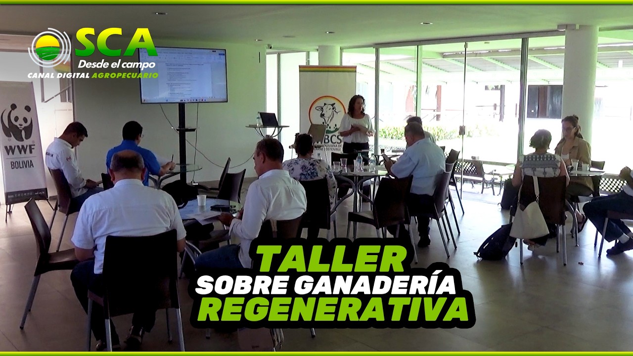 SE REALIZÓ UN TALLER SOBRE GANADERÍA REGENERATIVA