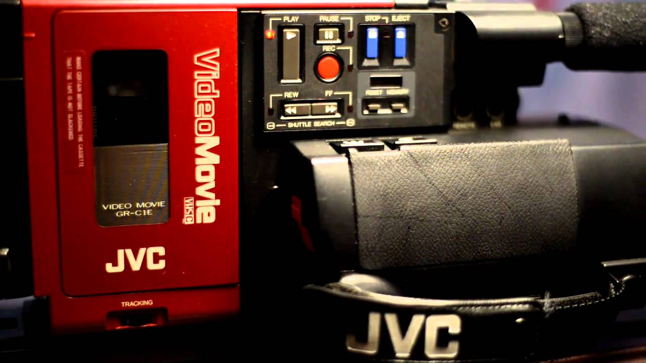 JVC GR-C1E Video Camera 1984 Working BTTF Marty Cam