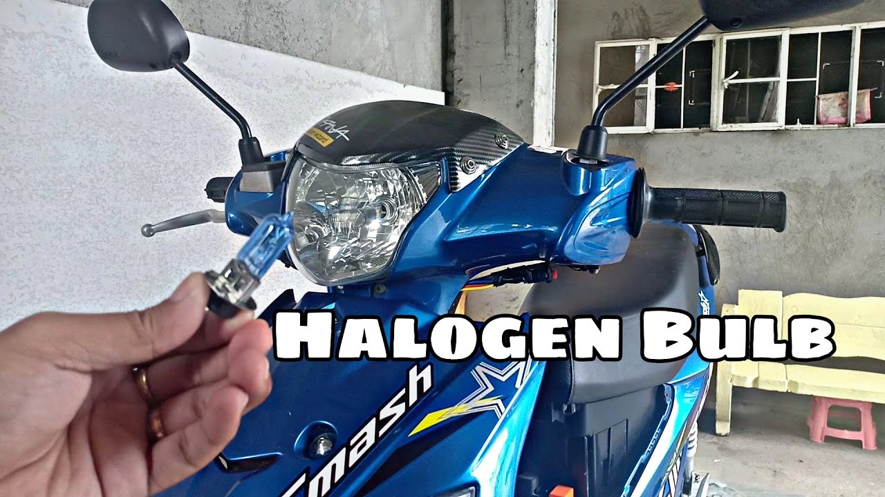 Installing Halogen bulb | Suzuki Smash115
