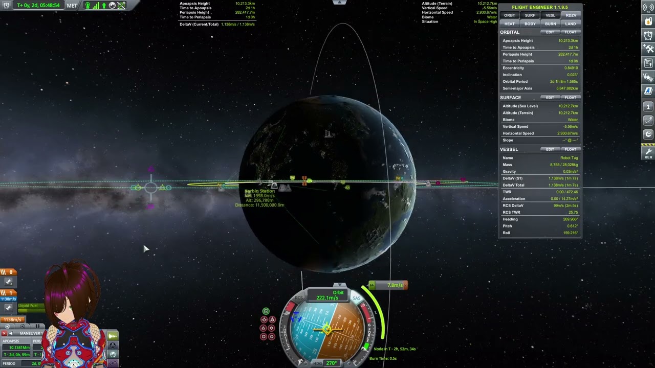 Kerbal Space Program # 11 || returning my astronauts home