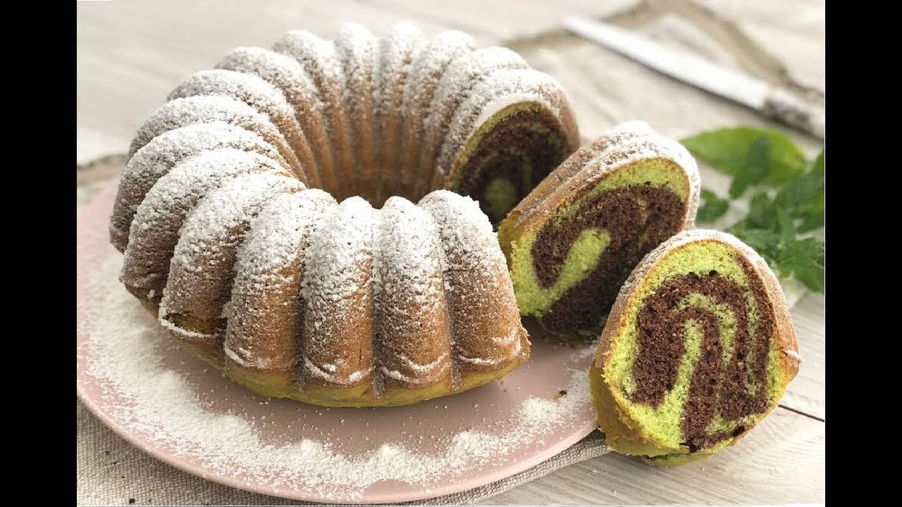 CIAMBELLA MENTA E CIOCCOLATO  morbidissimo, semplice e  veloce