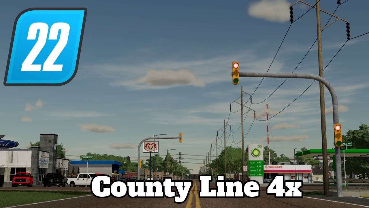 FS22 Mod Spotlight - County Line 4x!