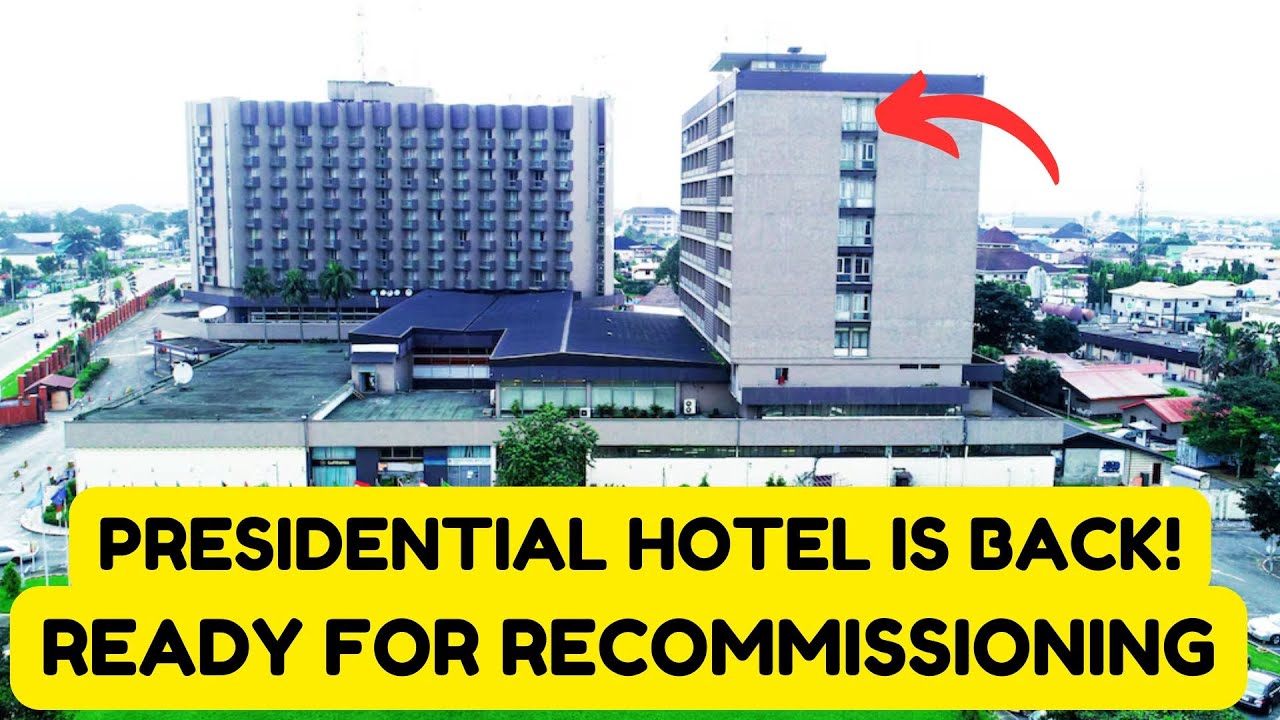 The long-abandoned Enugu Presidential Hotel is finally set for recommissioning.