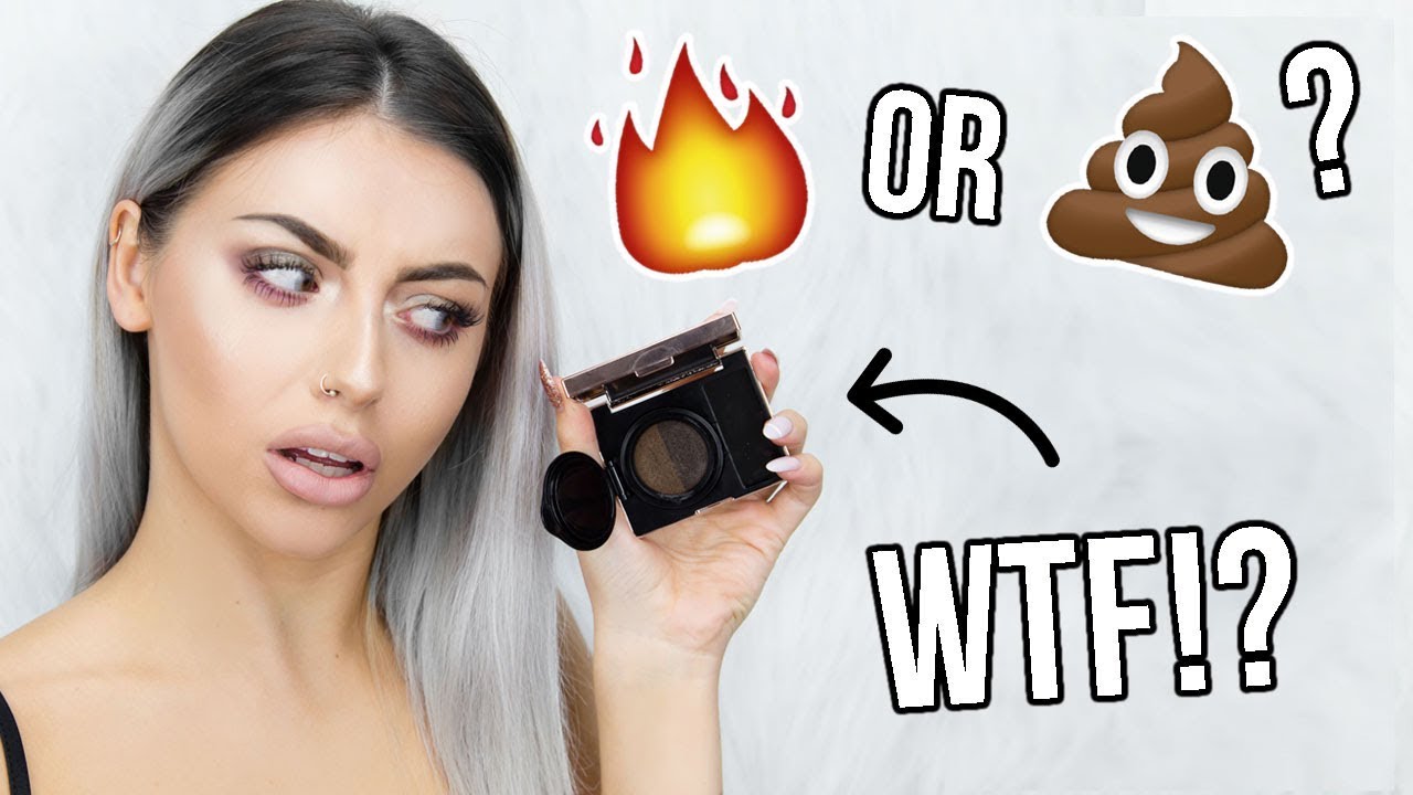 LIT OR SH*T? TESTING NEW ICONIC LONDON BROW CUSHION - WTF!? WORTH THE HYPE?