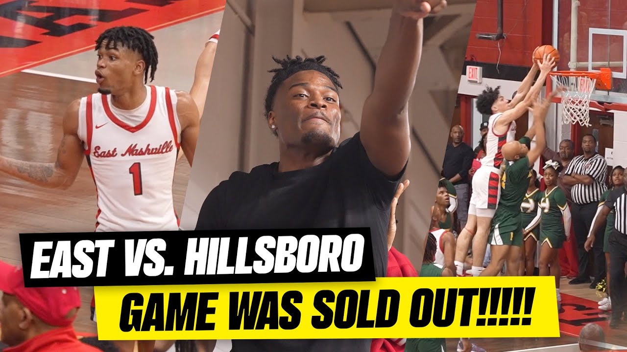 East Nashville vs. Hillsboro | FULL HIGHLIGHTS | THE WHOLE CITY CAME OUT! SOLD OUT GAME! (1.12.2023)