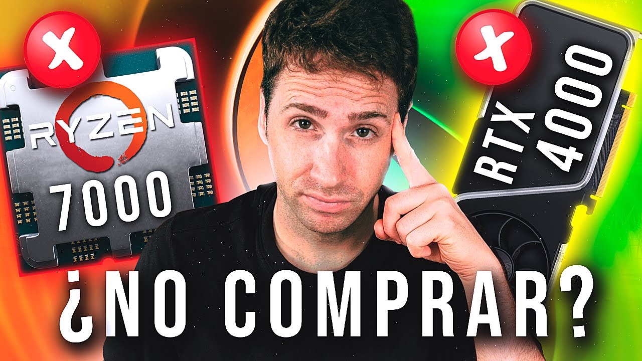 NO compres Ryzen 7000 ni RTX 4000! ¡sin ver esto!