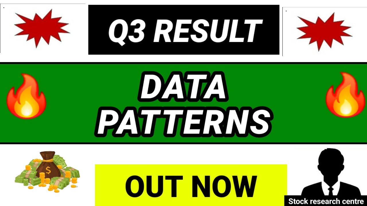 DATA PATTERNS  Q3 Results 2026 | DATA PATTERNS  Results Today | DATA PATTERNS  share