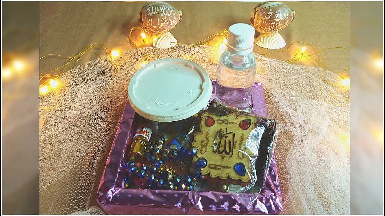 Hajj and Umrah Gifts for Relatives | Dates and Zam Zam Gift packing for loved Ones | Islamic Gift