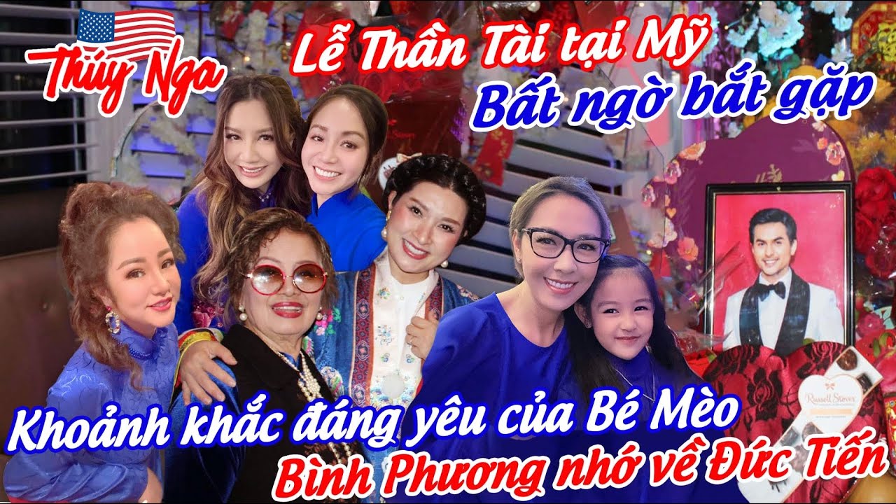Lễ Thần Tài tại Mỹ.. bất ngờ bắt gặp khoảnh khắc Bé Mèo, Bình Phương nhớ về Đức Tiến..