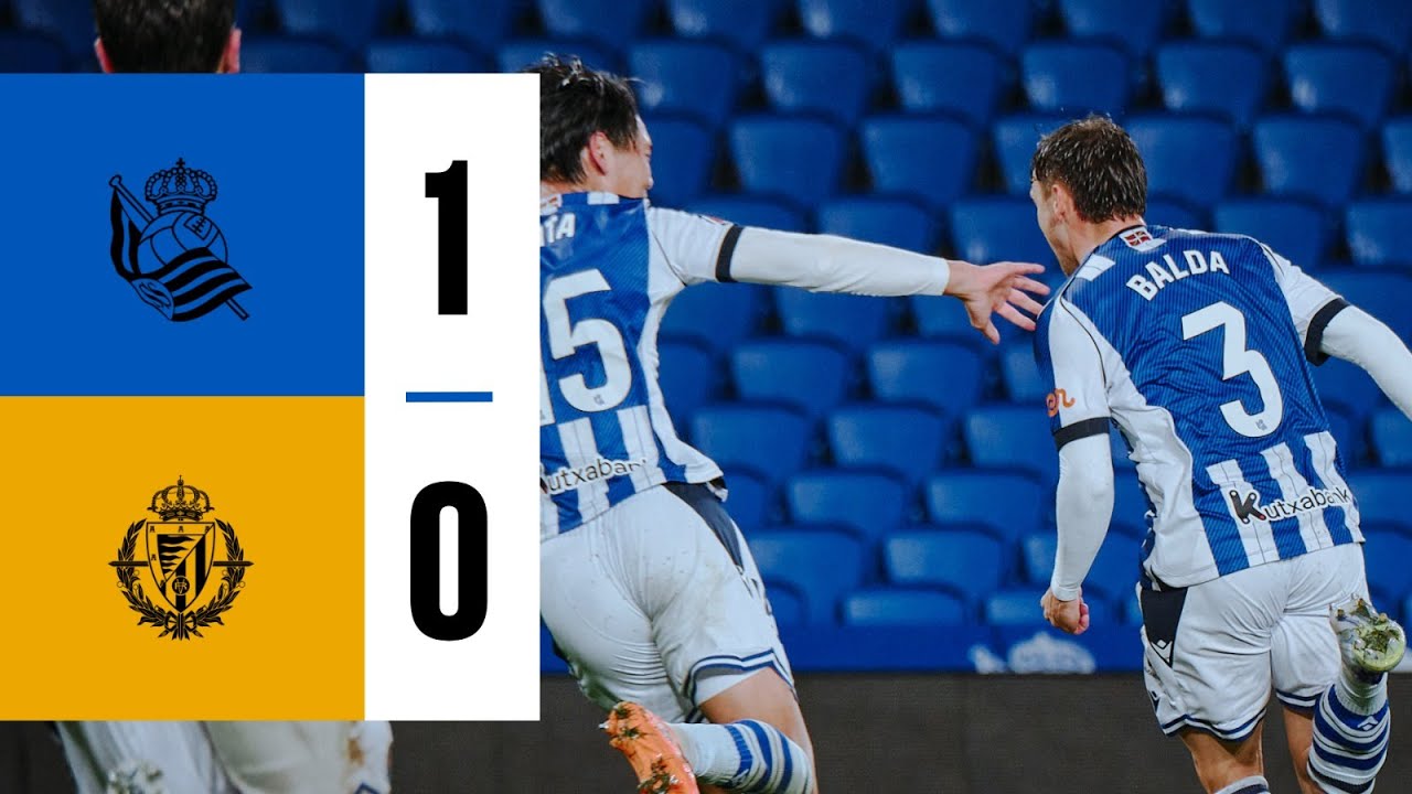 HIGHLIGHTS | LaLiga Hypermotion 25-26 | J15 | Sanse 1-0 Real Valladolid | Real Sociedad