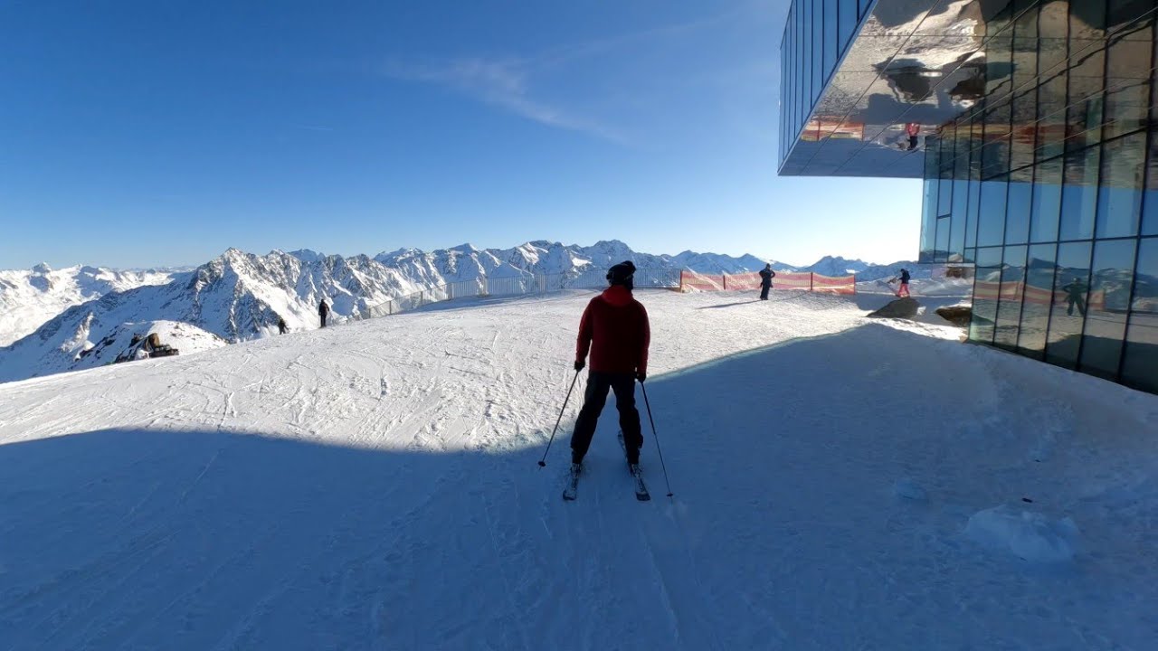 Snowboarding Sölden Gaislachkogl 8.7 km 1700m vertical slope