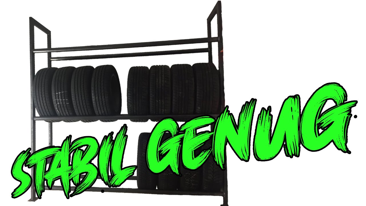 Reifenregal ganz einfach und günstig selber Bauen | Lets do it