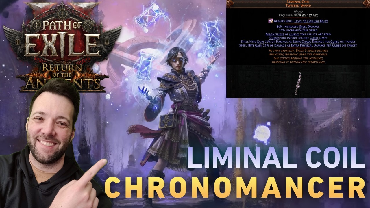 PoE2 - Сборка Chronomancer с лиминальной катушкой 0.5