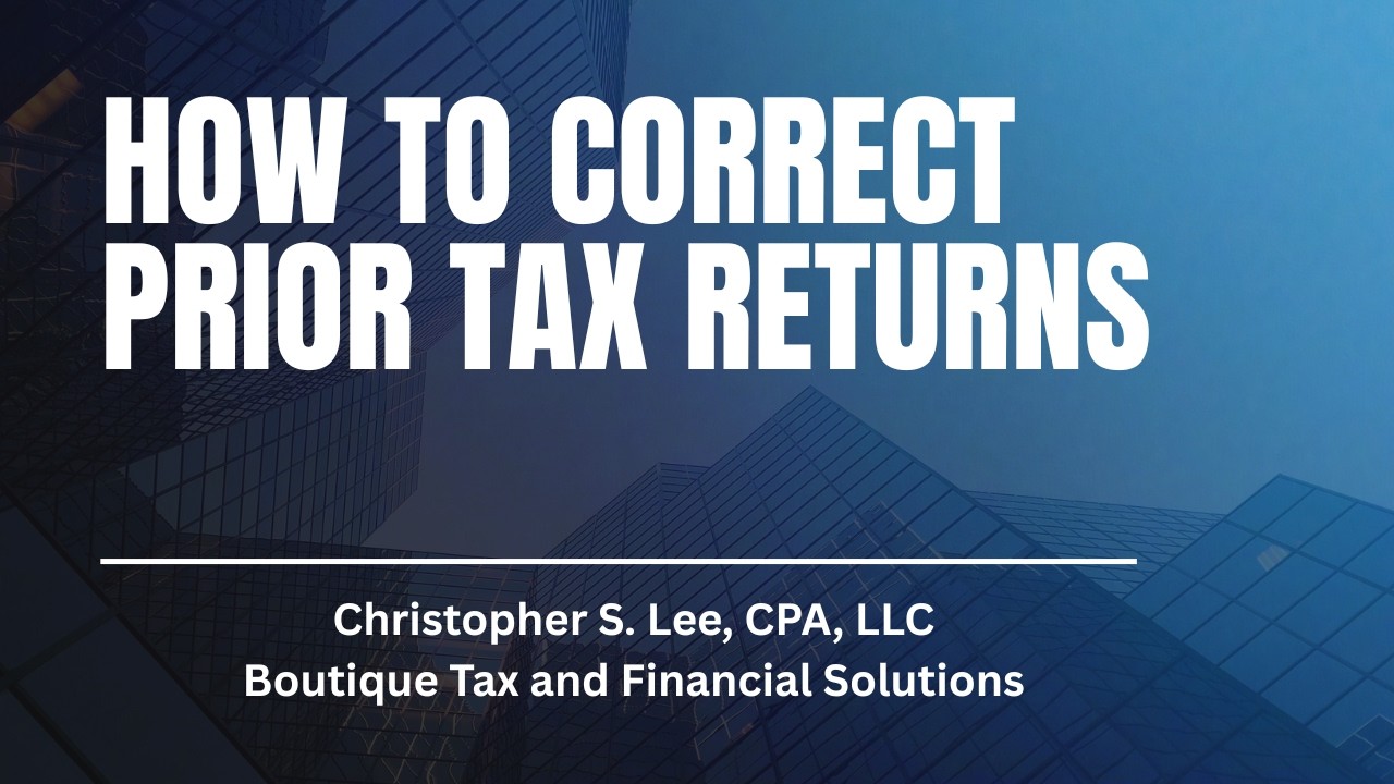 How to Correct a Tax Mistake: The 1040-X Guide (2026)