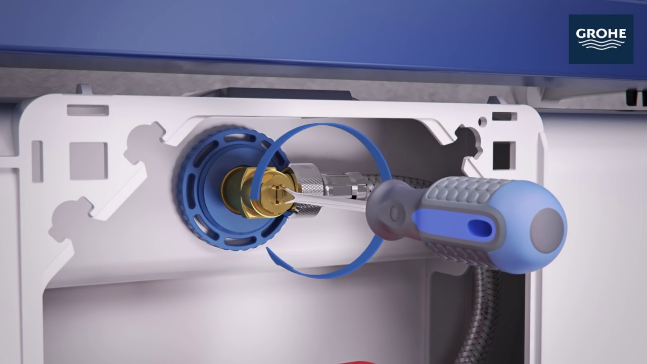 BATERII-LUX.ro-GROHE Rapid SL instalare