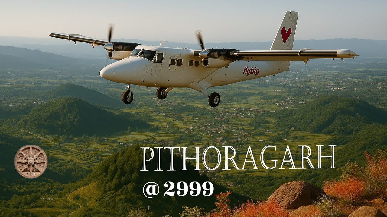 PITHORAGARH BY CHHOTU PLANE / AIR CONNECTIVITY UTTARAKHAND / CHEAP FLIGHTS UTTARAKHAND