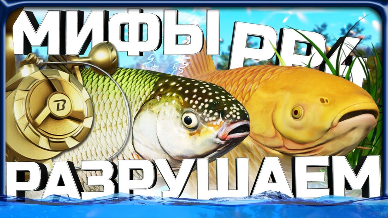 МИФЫ о РЫБАЛКЕ в КОТОРЫЕ все ВЕРЯТ в РР4!