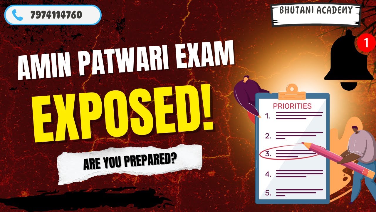 Amin Patwari's EXPOSED Notification Syllabus & Exam Pattern Secrets