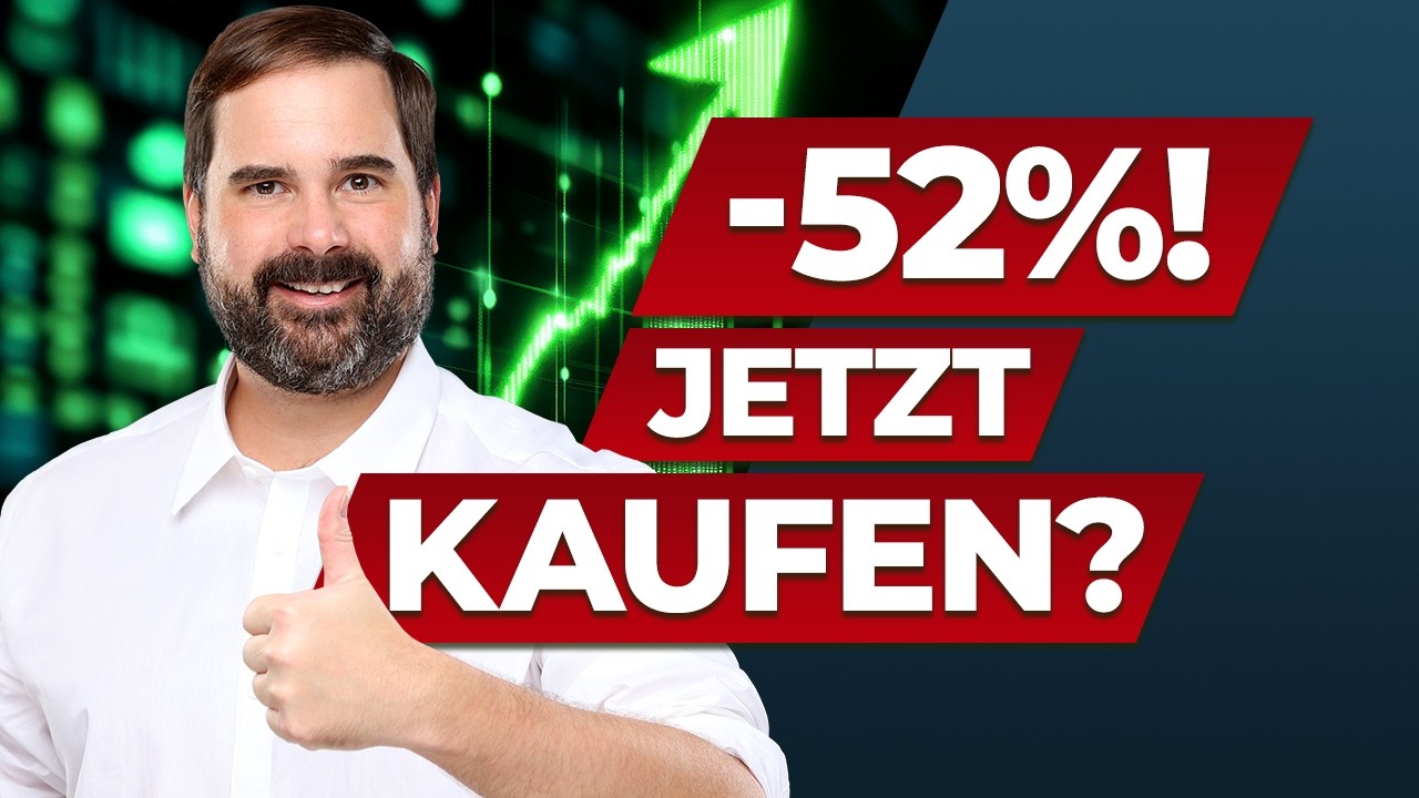 -52%! Diese Top-Aktie nach Crash kaufen?