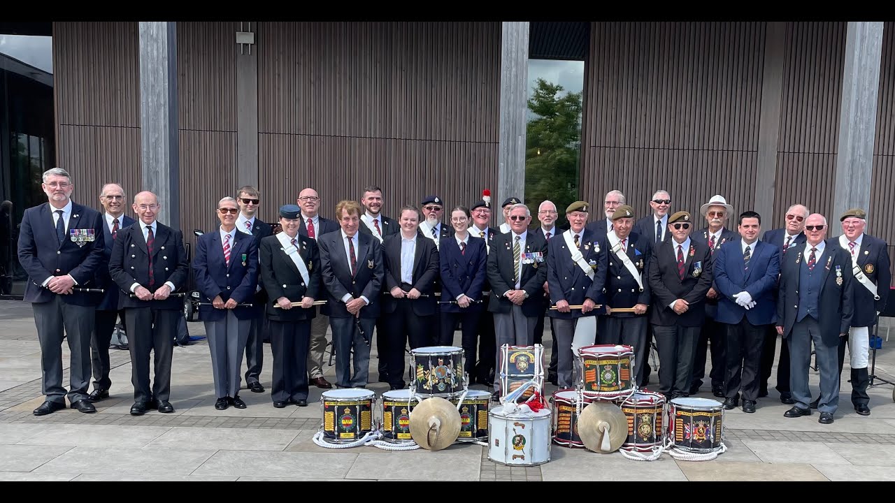 Combined Corps of Drums Memorial Service - The National Memorial Arboretum, 7th July 2024