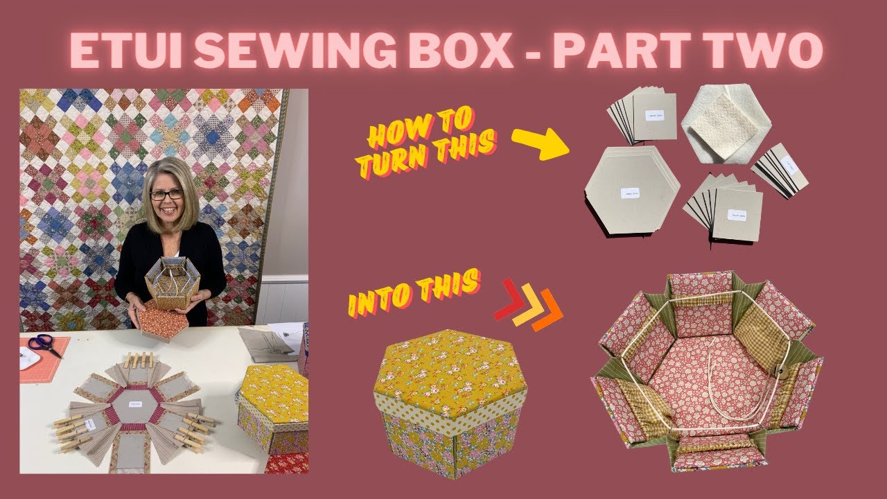 HOW TO MAKE AN ETUI SEWING BOX PART TWO - Making the Sides & Gussets